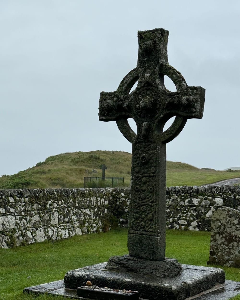 The Kildalton Cross, a carved Celtic high cross on Islay