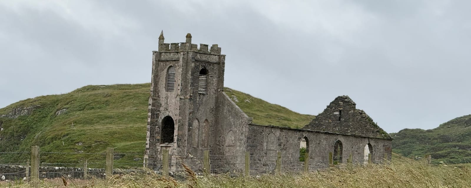 A ruined kirk on Islay